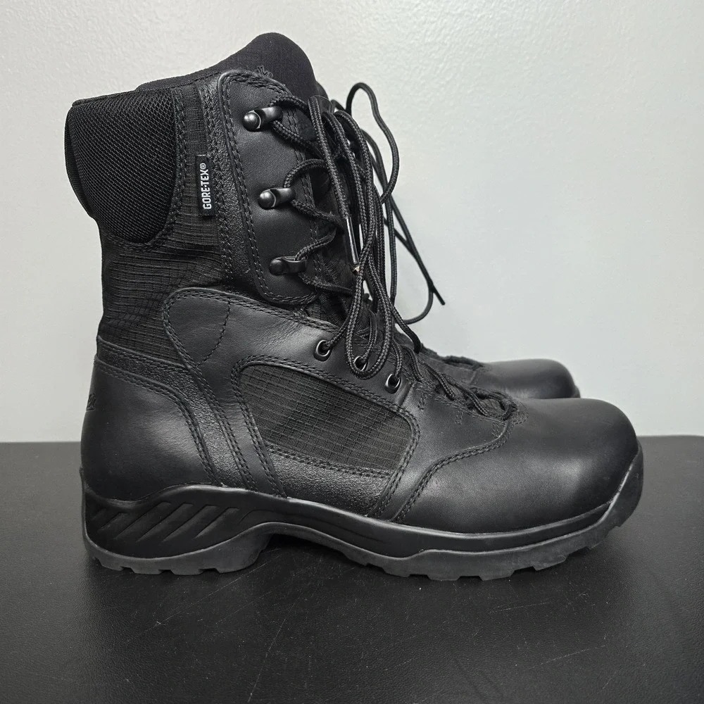 Danner Boots Mens 12 Black Kinetic Side-Zip 8